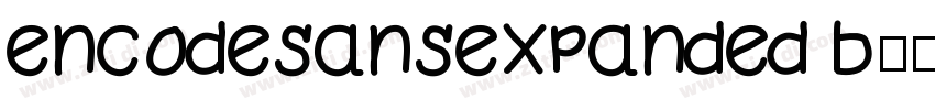 encodesansexpanded b字体转换